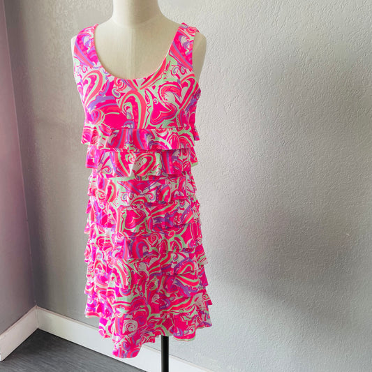 LuluB ChaCha Dress in Pink